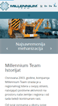 Mobile Screenshot of millenniumteam.rs